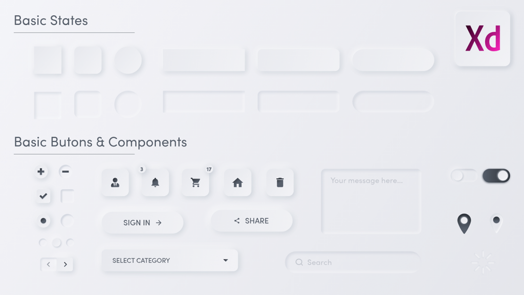 adobe xd components