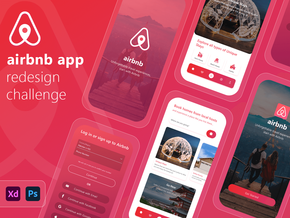 airbnb mobile app