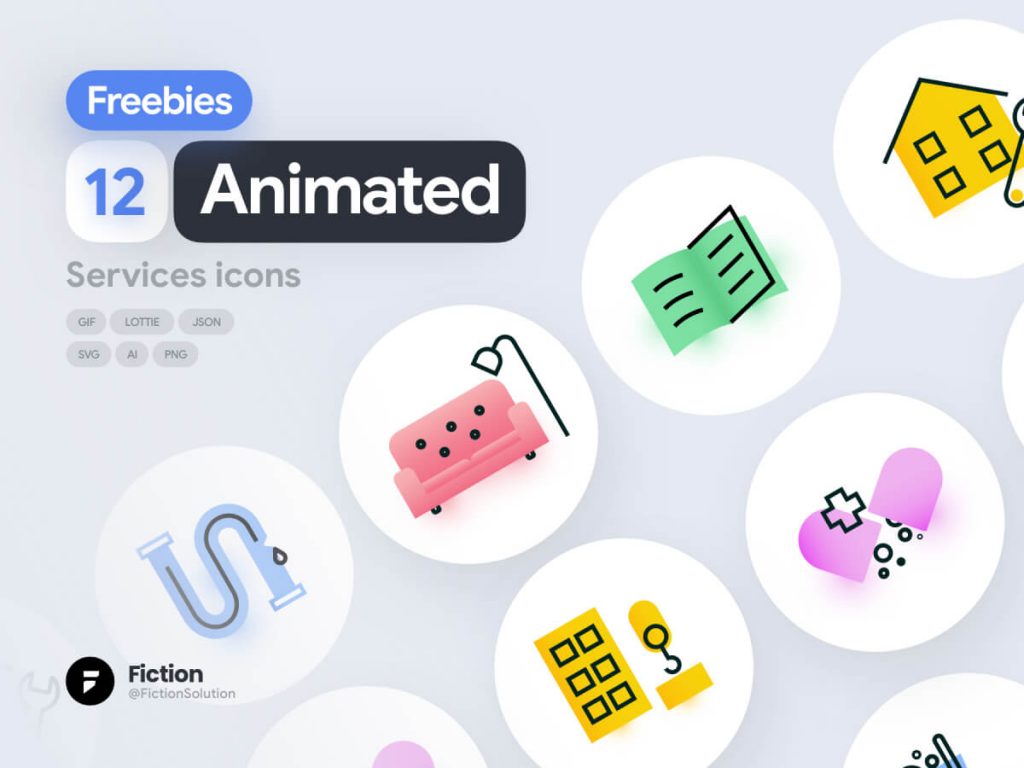 Animated Service Icons