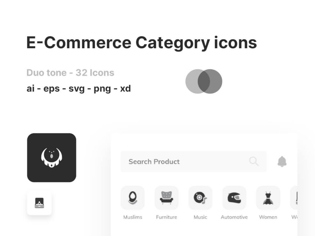 E-commerce Category Icons
