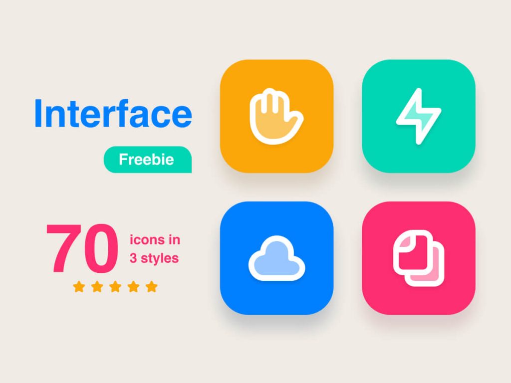 Interface Icon Pack for Adobe XD