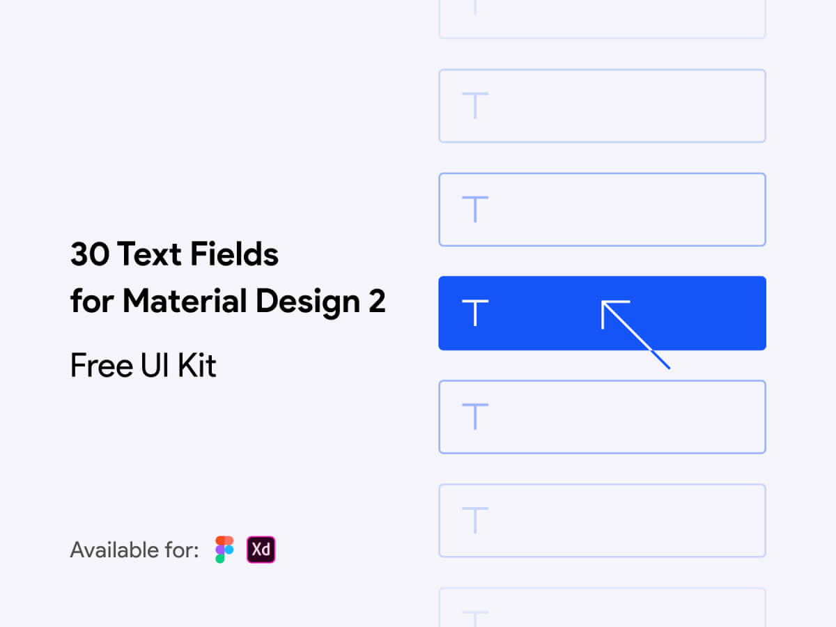 Text Fields for Material Design 2