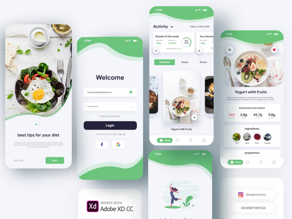 Diet Concept App