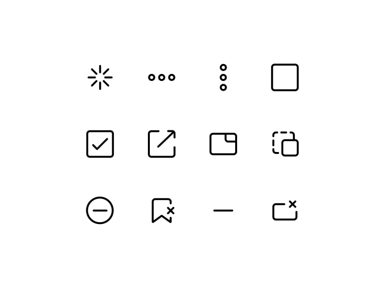 Line Icon Pack - Free XD Resource | Adobe XD Elements