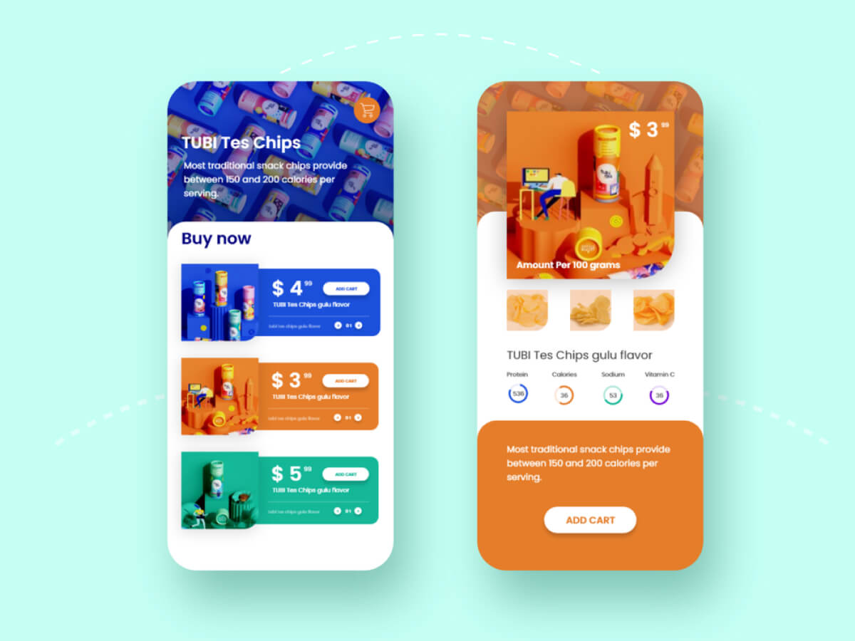 Mobile User Shop App