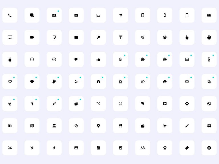 The Icon of - Icon Pack - Free XD Resource | Adobe XD Elements