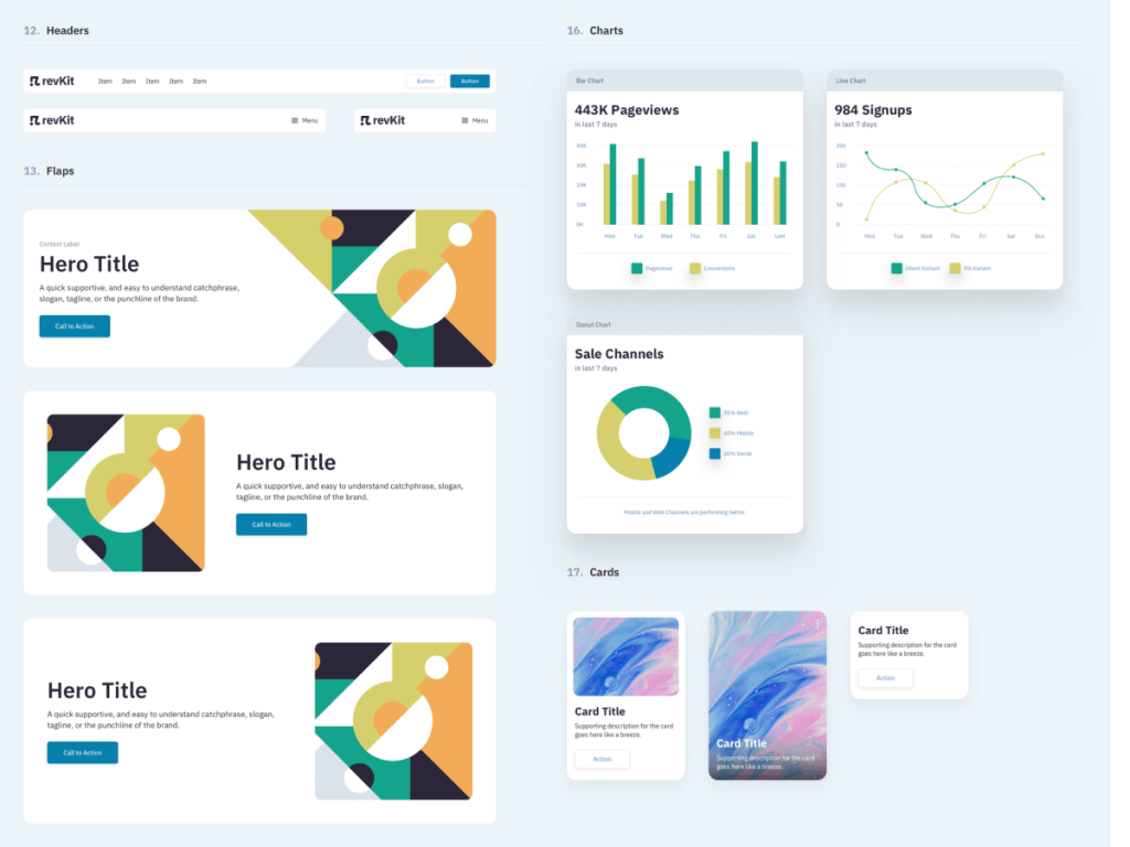 adobe xd design system kit